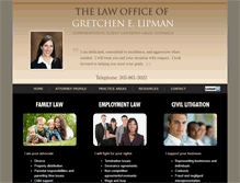 Tablet Screenshot of lipmanlawcolorado.com